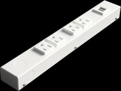 12″ 4-Outlet Hardwired Power Strip with USB, HU104W