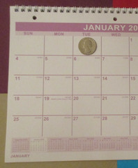 (2) TWO -2026 Monthly 3-Hole Spiral Office HOME School ~ NOTEBOOK CALENDAR 11X8