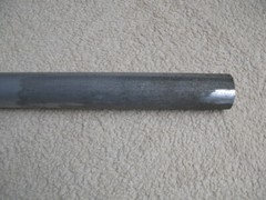 7075 T6511 ALUMINUM ROUND BAR, 1-3/4″ dia x 20-1/8″, LATHE STOCK, mfr by ALCOA