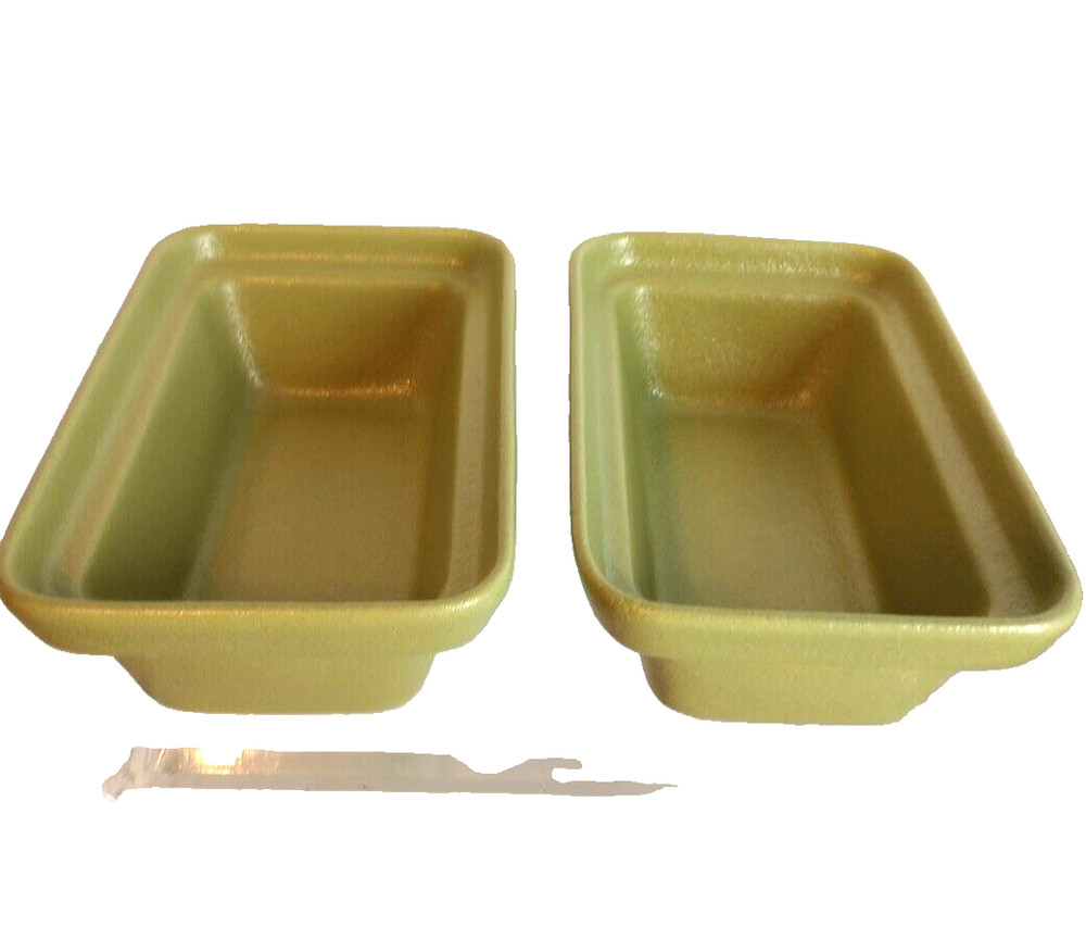 New 2 Bugambilia Commercial Restaurant Display Resin over Aluminum 1.6qt BUD23WG