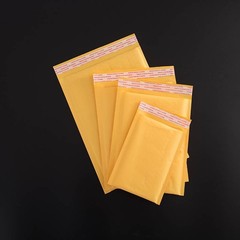 4×7″ Self Seal Kraft Bubble Mailers Padded Envelopes Yellow Shipping Bags #000