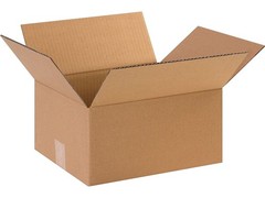 12 x 10 x 6 Inches Shipping Boxes, 25-Count (BS121006)