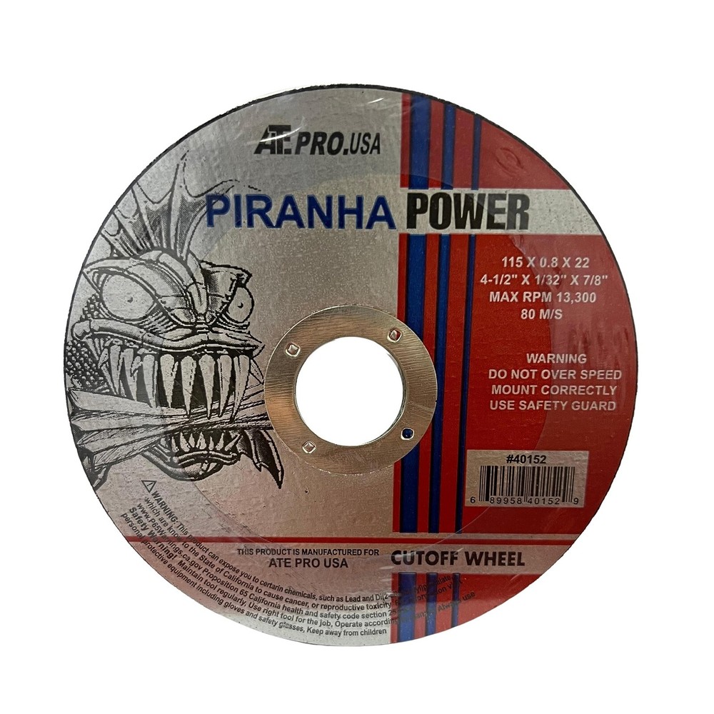 [50 Pack] Metal & Stainless Steel Thin Cut Off Wheels, 4-1/2″X1/32″ | 7/8″ Arbor