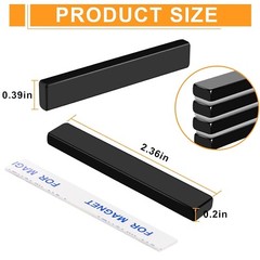 Durable Adhesive Neodymium Magnets – 12-Pack Heavy Duty for Home and Projects