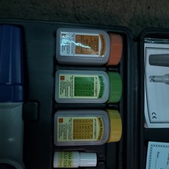Waterproof Digital Tester Kit pH/Conductivity/TDS/Salt/Temp w/ Buffers & Case
