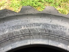 4 NEW 15.5-25 Galaxy MPC Loader L2/G2 Tires – 15.5X25 – 12 PLY – 154 pound tire