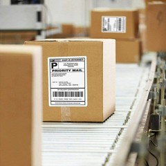 100-1000 4×6 Fanfold Direct Thermal Shipping Labels Perforated for Zebra & Rollo