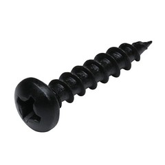 #6-13 x 3/4″ Deep / Coarse Thread Pan Head Screws Black Phosphate