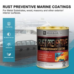 32 Fl Oz Black Rust Preventive Paint – Anti-Rust, Corrosion Inhibitor, UV & Heat