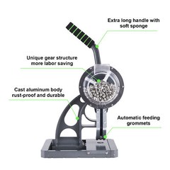 Heavy Duty Semi-automatic Hand Press Grommet Machine Commercial Eyelet 2000