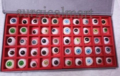 Ocular Prosthesis Eye Unique Shades Colors Acrylic Assorted Size Set Of 50 Eye