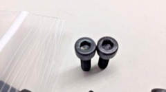 YFS CDC04012-42 Socket Head Cap Screw M4-0.7 x 12mm 12.9 (Pack of 42)Black Plain