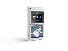 TLC9803 24 Hours 3 Channels Dynamic ECG/EKG Holter with Free PC Software