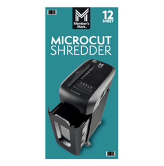Member’s Mark 12-Sheet Micro-Cut Shredder