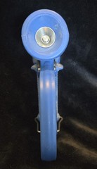 Commercial Grade Heavy-Duty 1/2″ Spray Down Gun With Trigger Lock Blue Rubber SS