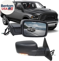 Right Passenger Side Mirror Compatible with 2013-2018 Dodge Ram 1500 2500 3500 M