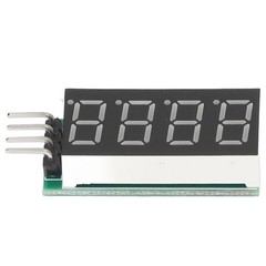 4 Digit 7 Segment Digital Tube Module LED Display Module I2C Interface DC