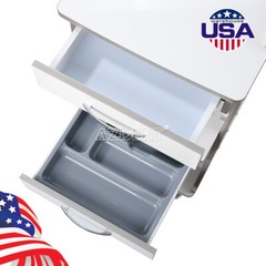 AZDENT Dental Mobile Storage Cabinet/Dental Trolley /with Power Socket /Drawers