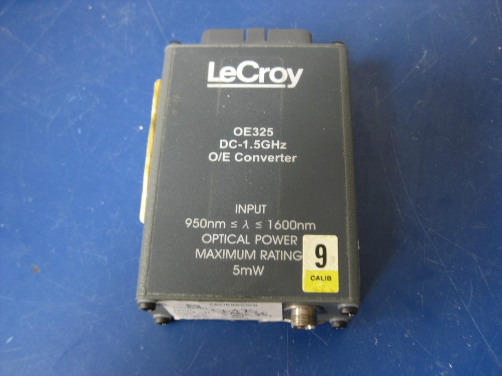 LeCroy OE325 950 to 1600nm, DC to 1.5 GHz, O/E Converter