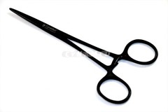 PREMIUM Kelly Hemostat Forceps 5.5″ STRAIGHT Black Fluoride Coated GERMAN