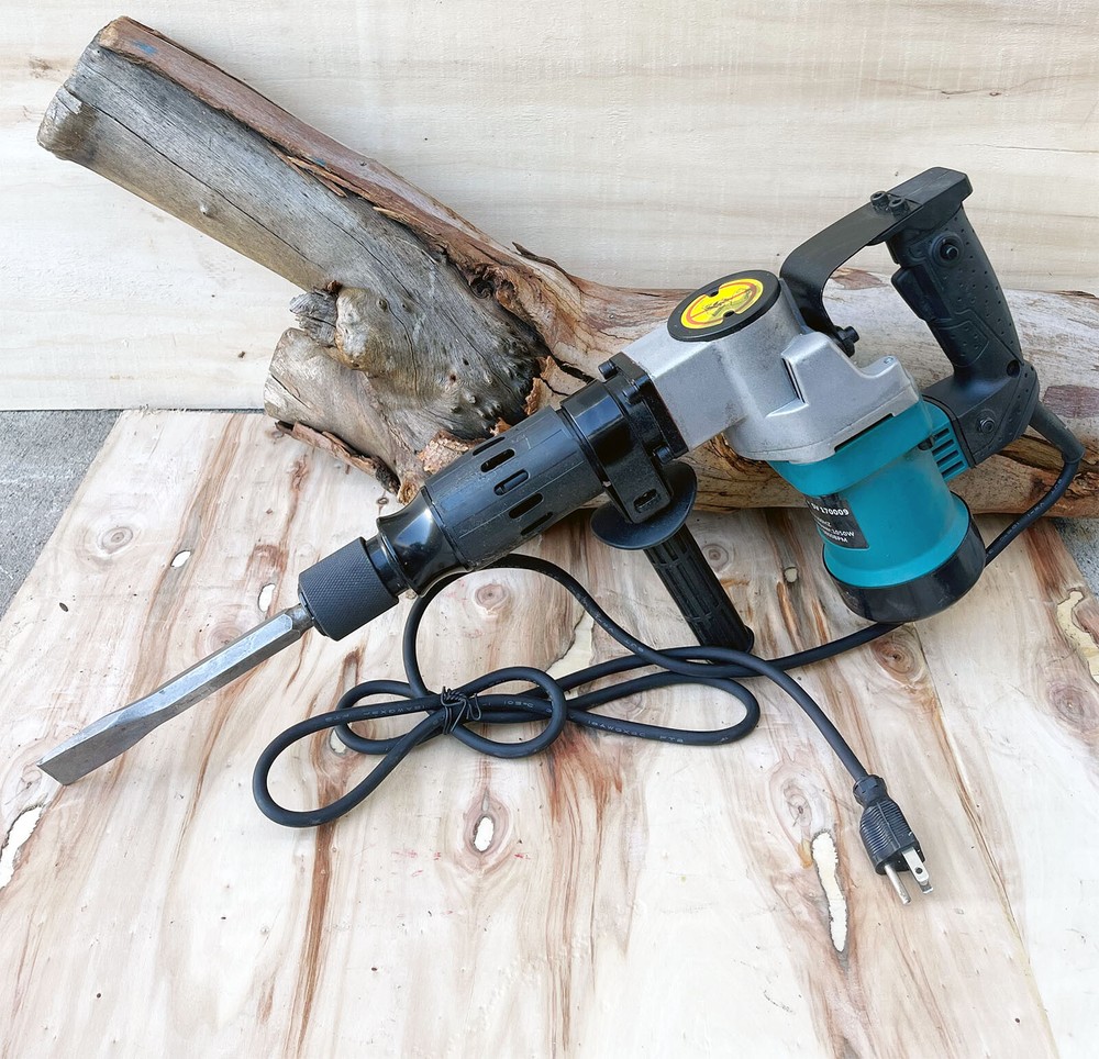 1050 Watt Electric Demolition Jack Hammer Tiles Breaker 3800BPM 17mm Hex Shank