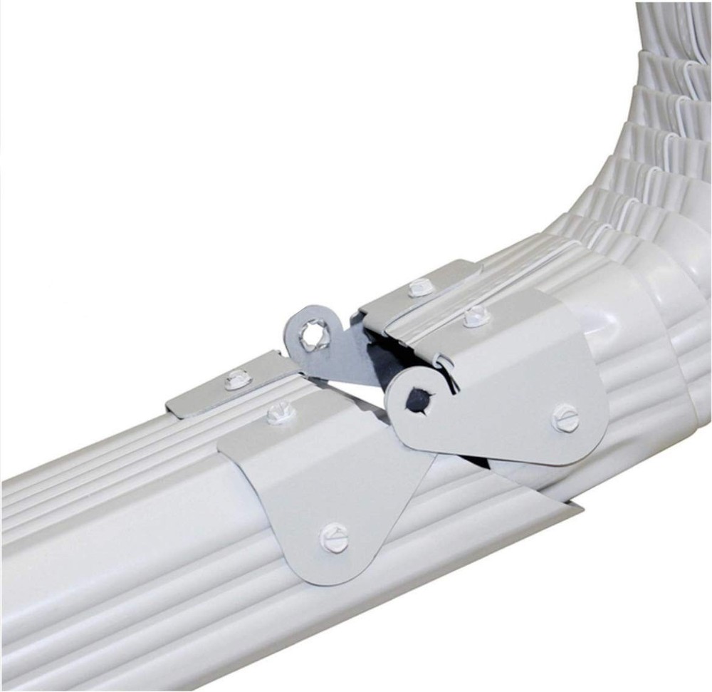Zip Hinge – 3 Pack 2-6 Pack Set Downspout Gutter Hinge – Fits 2X3 3X4 5 Inch 6