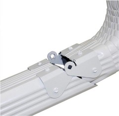Zip Hinge – 3 Pack 2-6 Pack Set Downspout Gutter Hinge – Fits 2X3 3X4 5 Inch 6