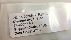 Novellus 15-00385-00 Nickel Hex Nut 10-32 REV C (Pack of 4)