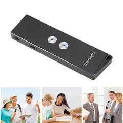 Handheld Smart Voice Translator 74 Languages 70 Accents (Black)