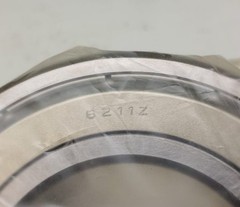 Nachi 6211ZZ Ball Bearing Deep Groove 55X100X21mm Double Shielded (Pack of 2)