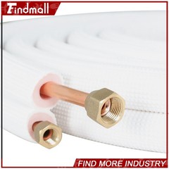 Findmall 1/4-3/8 Dia. 16, 25, 50Ft Install Kit For Mini Split Heat Pump Systems