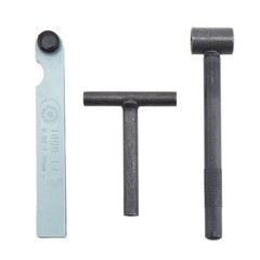 Universal 3pcs/set Motorcycle Engine Valve Adjustment Tool Valve Screw Wrench
