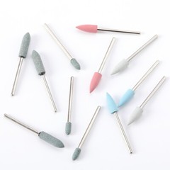 35Pcs Dental Lab Diamond Burs Polishing Kit HP 2.35mm Use for Ceramics Porcelain