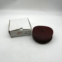 CGW Abrasives 48031 Resin Fiber Disc ML2111 7″ x 7/8″ Type C 24 Grit Pk of 25