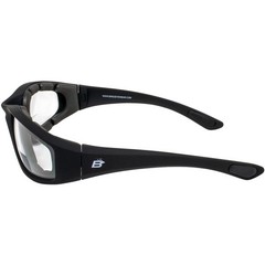 Birdz Oriole Black Safety Bifocal Glasses Clear Lenses 1.5 Magnification