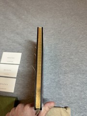 Authentic Gucci Luxury Notebook Journal Geometric G Red Blue New With Gift Box