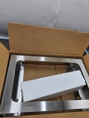 HUBERT 77886 Stainless Steel 3-Box Disposable Glove Dispenser 15-3/4″ L