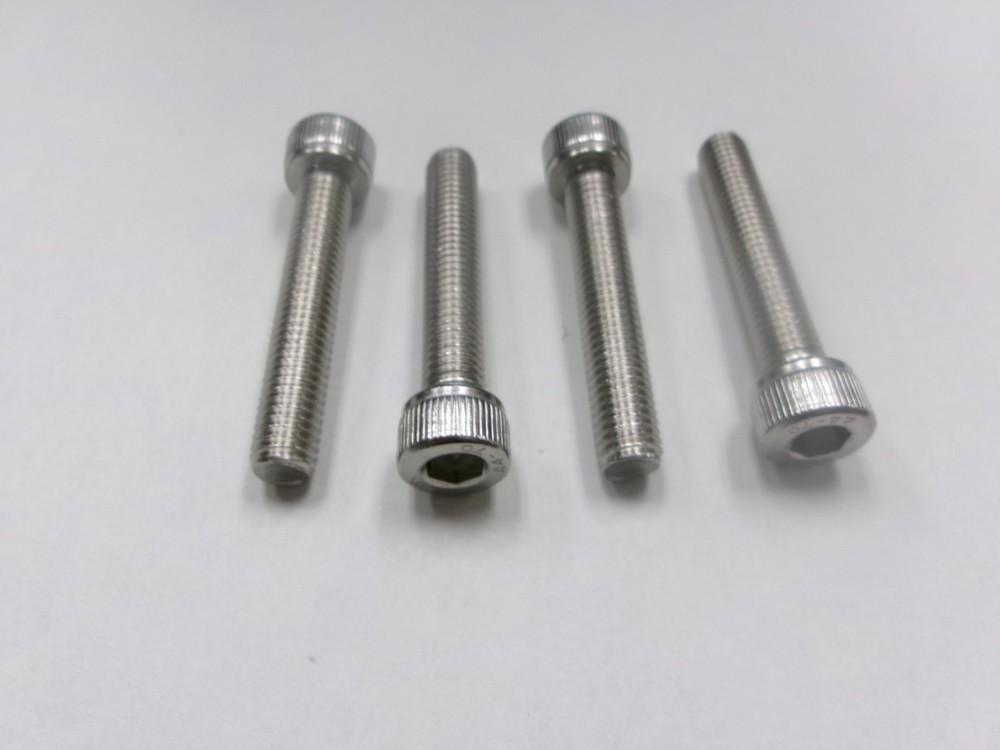 (4) M8-1.25 X 45MM A4 STAINLESS STEEL ALLEN SOCKET HEAD CAP SCREWS BOLTS DR12T