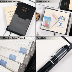 2026 Pocket Calendar – Weekly Monthly Planner, Small Schedule Organizer