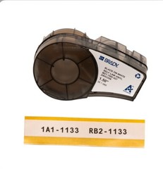 Brady Self-Laminating Vinyl wrap around labels 1.5″ M21-1500-427 Free Shipping.