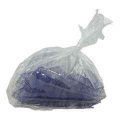 50 Pieces Clear Plastic Label Holder 1.25″H for Wire Fixture up to 0.375″ Thick