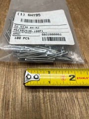M2.5 X 0.45 Stainless Steel 30 MM Length Slotted Cheese Head Machine Screws