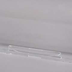2 PACK Full Size Roll Top Chafing Dish Clear Plastic Pan Display Cover Chafer