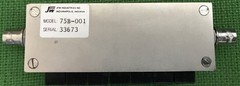 JFW 50B-001 50 Ohm Pushbutton Attenuator DC-750 MHz 0-65dB x 1dB |