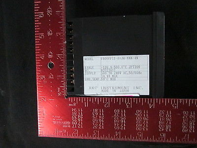 RKC F400FP11-8-JH-NNN-4N Temperature Controller, Range: -199.9-500.0’C JPT1