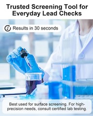 30 PCS Lead Kit for Dishes, Lead Testing Swabs for Paint & Jewelry,