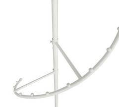 Spiral Clothing Rack Versatile Apparel Hanger Floor Stand Display Shirt Blouse