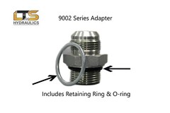 1/2″ Male JIC x 1/2″ Male BSPP British Parallel Pipe Straight Adapter 9002-08-08