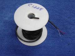 18 ft CAROL Cable C1228 2 Conductor 24AWG Shielded W/Drain, For Audio or Mic