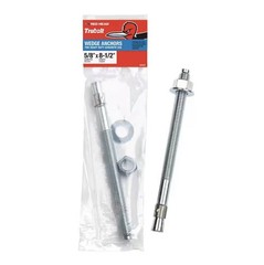 Red Head 5/8” x 8-1/2” Zinc-Plated Steel Hex Nut-Head Concrete Wedge Anchor